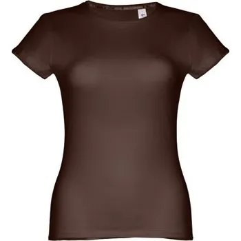 Dámské tričko THC SOFIA 3XL. Dámské tričko - Tmavě Hnědá / 3XL