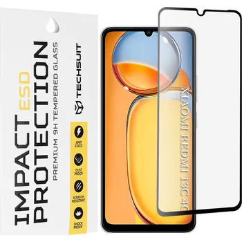 Techsuit - Tvrzené ESD sklo - Xiaomi Redmi 13C 5G - černé