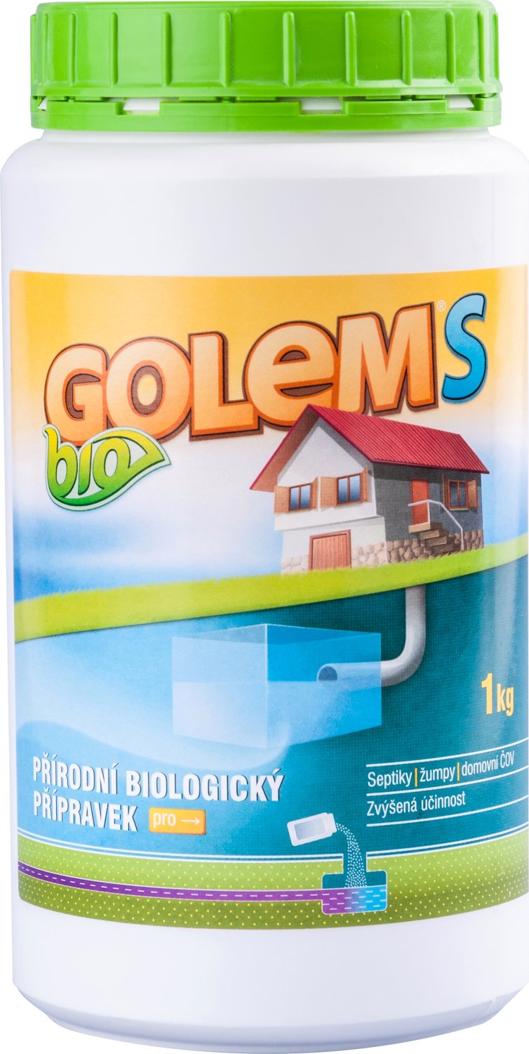 Druchema Bio Golem, aktivátor septiků, bakterie do žump a septiků, 1 kg