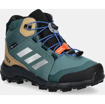 Chlapecké tenisky Dětské boty adidas TERREX TERREX MID GTX JS2927 tyrkysová 69X, EUR 35