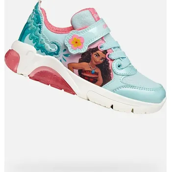 Dívčí tenisky Geox Dívčí Tyrkysové dívčí svítící tenisky Geox Fadinlight Modrá 24 (3006020)