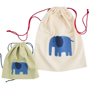 úložný prostor na hračky Kave Home Set dvou bavlněných pytlů Tandani