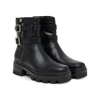 Dámské kozačky Guess Polokozačky FLFLYN ELE10 Černá 41