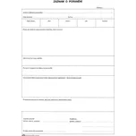 Tiskárna AKORD Chomutov Kniha úrazů A4…