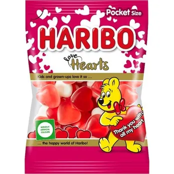 Cukrovinka Haribo Love Hearts