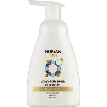 Opalování Nubian Kids mycí pěna po opalování, 250 ml