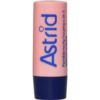 Péče o rty Astrid Pomáda růžová balzám na rty, 3g