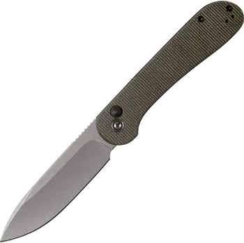 kapesní nůž CIVIVI Button Lock Elementum Tmavě zelená Micarta C2103C