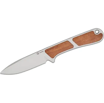 lovecký nůž CIVIVI Mini Elementum pevný nůž na krk s rukojetí z guibourtie a čepelí z Nitro-V s povrchovou úprav