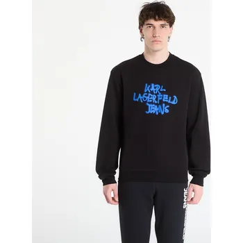 Pánská mikina Mikina Karl Lagerfeld Jeans Reg Graffiti Sweat Black XL