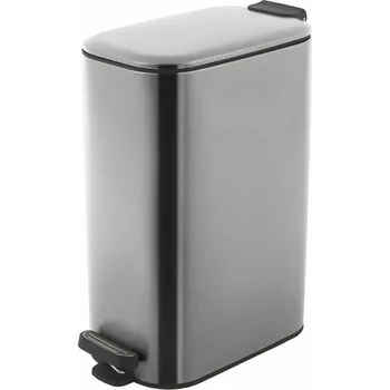 Odpadkový koš Odpadkový koš SLIM 30 L stříbrný