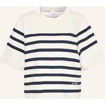 Bogner Dámské Oversized Tričko Stacey, krémová / tmavě modrá, 48