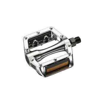 Pedál na kolo Pedály kovové Marwi SP-102 osa 1/2" stříbrné