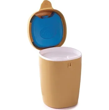 Svačinový box SNIPS Chladící box na jogurt 0,5 l světlehnědý