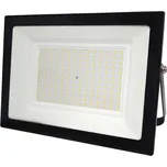 AVIDE Ultratenký LED reflektor černý 150 W 12000 lm, studená