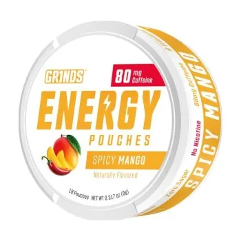 GRINDS Energetické sáčky, 80mg - Spicy Mango