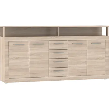 Komoda Komoda Luna 190 cm dub Sonoma