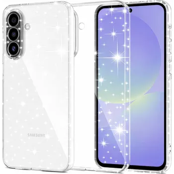 Pouzdro na mobilní telefon Techsuit - řada SparkleSkin - Samsung Galaxy A37 5G - čirý