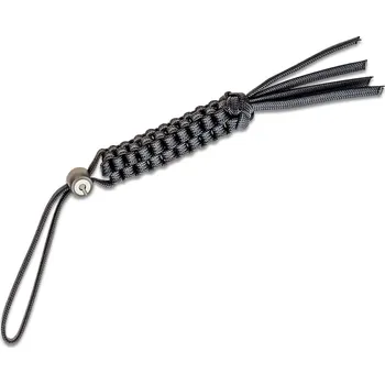 lovecký nůž CIVIVI Sphere Černý Paracord/Šedý Titanový Korálek CA-09B