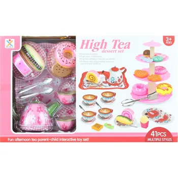 Dětská domácnost Čajový set s plechovým nádobím