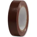 HASOFT 56-7 Izolační páska PVC elektra 15 mm/10 m hnědá - odběr pouze po balení 10 ks