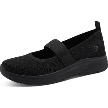 Dámská zimní obuv DÁMSKÉ BALERÍNY JANA 8-22183-46 001 ČERNÁ Barva: ČERNÁ, Velikost: 40