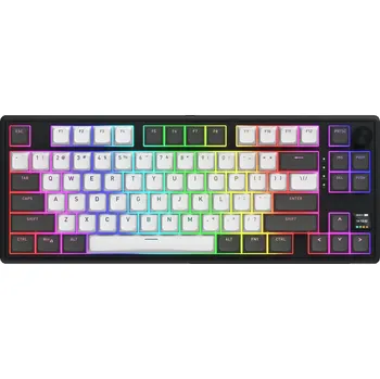 Klávesnice Hator Skyfall 80 PRO wireless, bílo-černá - US