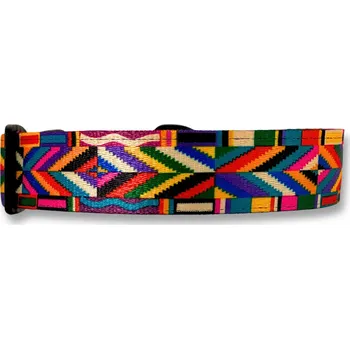 PafDog® Široký obojek pro psy MEXIKO 3,8 cm Vyberte velikost: M