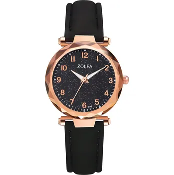 Hodinky Javoli Dívčí hodinky Zolfa s náramkem, černé