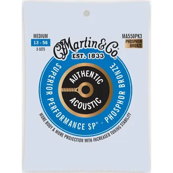 Martin MA550PK3 Authentic SP Struny pro akustickou kytaru