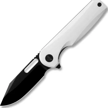 Ameight Knives Preyert-3.23" 14C28N ,,White G10 handle,steel clip