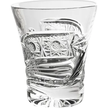 Sklenice Broušené sklenice na panáky - Bohemia Crystal 50ml. 2 ks. brus Kometa