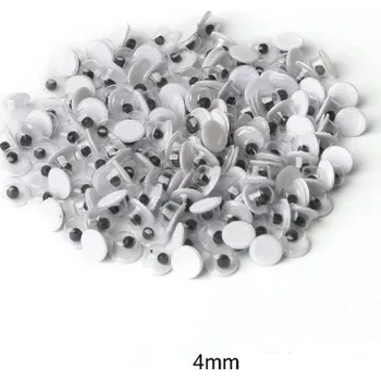 Samolepicí oči - 4 mm