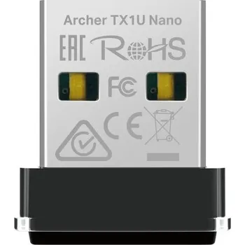 Síťová karta USB klient TP-Link Archer TX1U Nano AX300, 2,4/5GHz, USB 2.0