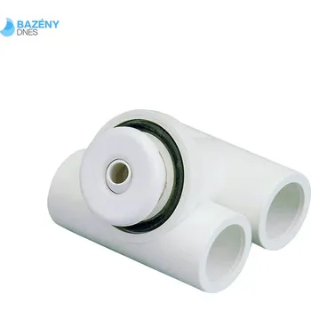 Hydromasážní tryska - Mikrotryska ABS (bílá), d= otvoru 12 mm