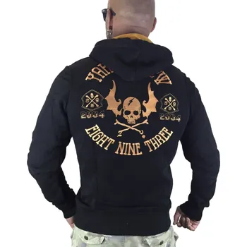 Pánská mikina Pánská mikina Yakuza HOB-7022 black velikost: S