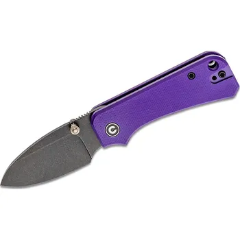 kapesní nůž CIVIVI Baby Banter Černý Stonewashed/Fialový G10 C19068S-4