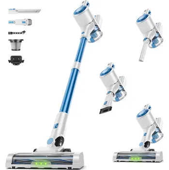 Vysavač KEYYET Bezdrátový vysavač s výkonem 53 kPa modrý