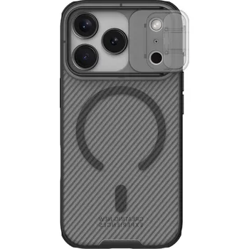 Pouzdro na mobilní telefon Nillkin Camshield Pro Magnetic pro Apple iPhone 17 Pro Transparent Black
