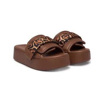 Dámská obuv Nazouváky Melissa Melissa Free Fuzzy Slide Platform Ad 37835 Hnědá 37