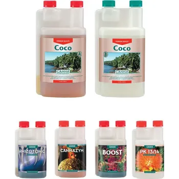 Hnojivo Canna Coco Basic Pack, sada hnojiv