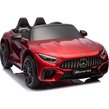 Dětské elektrovozidlo Elektrické autíčko Mercedes AMG SL63 24V 2x200W lakované červené