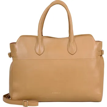 Kabelka Dámská kožená kabelka na notebook Burkely Miata - světle hnědá