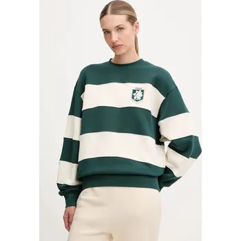 Dámská mikina Bavlněná mikina EA7 Emporio Armani AF16427.7X000143 zelená 79X, vel. L