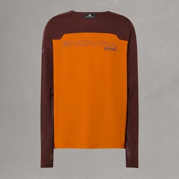 Sport Endura dětský dres MT500 Burner s dlouhým rukávem End Orange - vel. 9-10let r.26