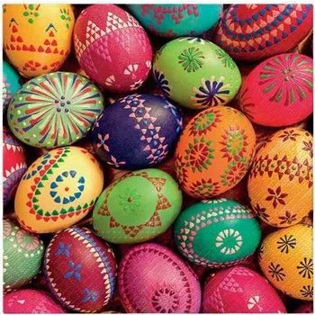 Papírový ubrousek Ubrousky PAW TETE L (20ks) Eastern Wax Eggs