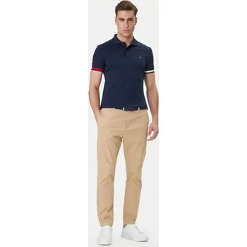 Pánské tričko Tommy Hilfiger Polokošile MW0MW42743 Tmavomodrá Slim Fit XL