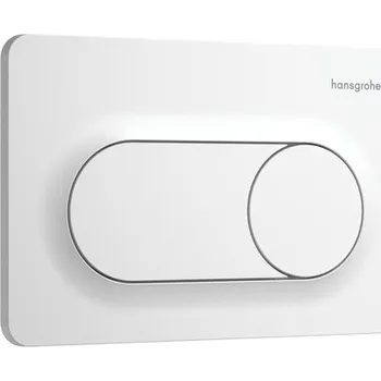Splachovací tlačítko Ovládací tlačítko Hansgrohe iFrame Original S plast matná bílá mat 66002700