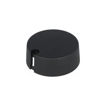 Knoflík Knoflík s ukazatelem plast Pr.hříd 6mm Ø40x16mm černá