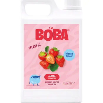Bubble tea Sirup Boba Jahoda do Bubble Tea 2,5 kg